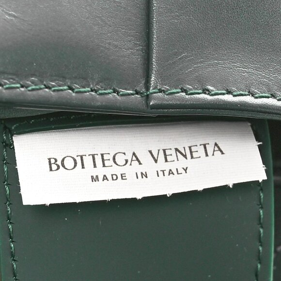 Bottega Veneta Paper Maxi Intreccio Small Cassette Crossbody Bag Raintree - Picture 6 of 7